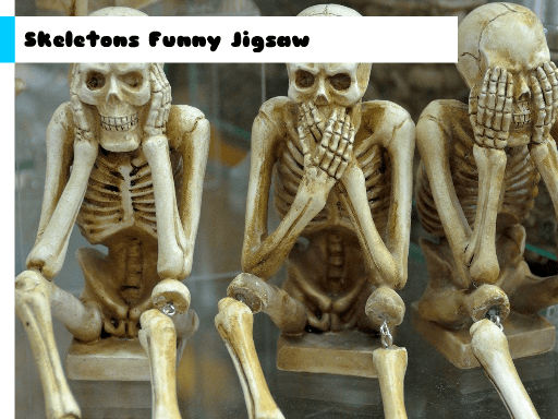 Skeletons Funny Jigsaw